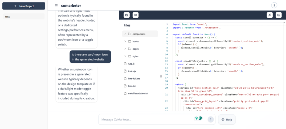 code block