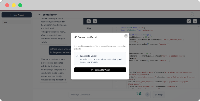 vercel deployment